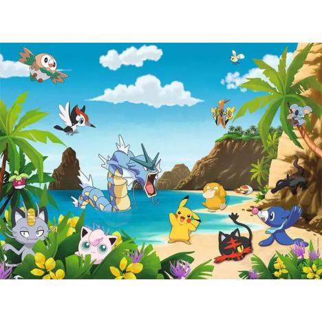 Pokemon 200pc XXL Jigsaw Puzzle Extra Image 1